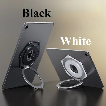 Oatsbasf Magnetic Tablet Ring Stand 360 Rotatable Adhesive Metal Bracket 6