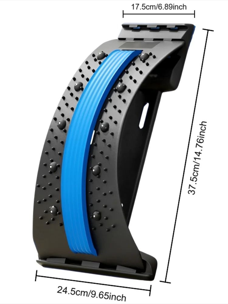 Spine Traction Back Stretcher Massage Device For Lumbar Pain Relief And Alignment 5