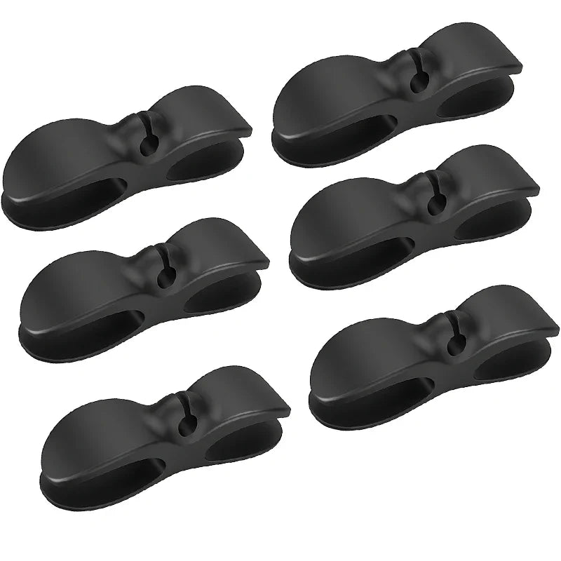Wire Cord Organizer Holder, Silicone Cable Clip for Kitchen Appliances, Data Cable Storage Household Wire Management