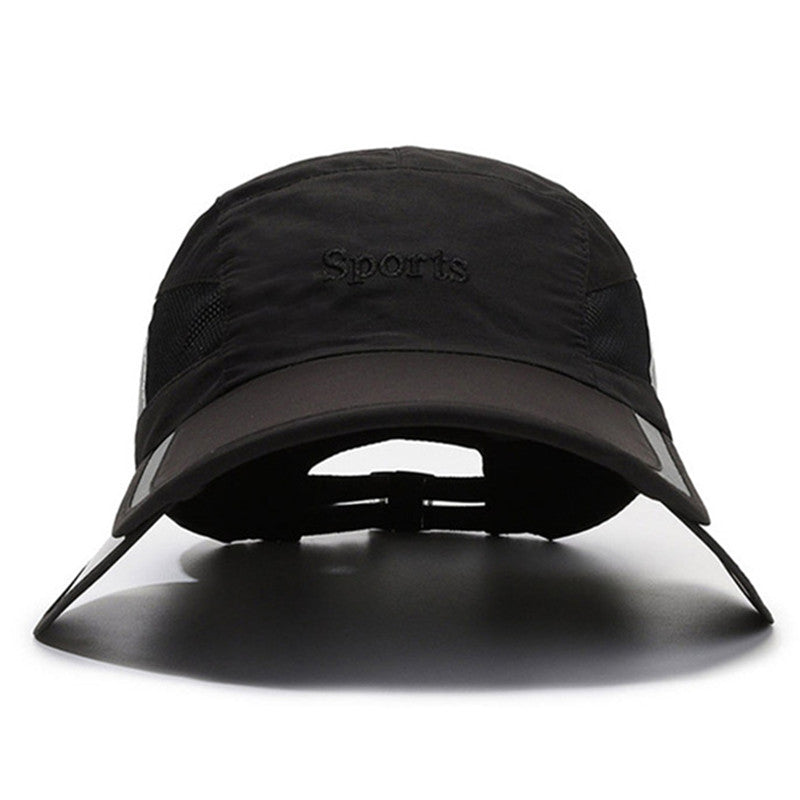 Breathable Baseball Caps for Men Women, New Summer Mesh Hats with Retractable Sun Visor, Sunscreen Fishing Cap