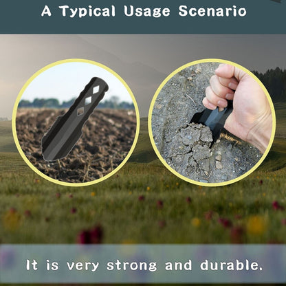 Ultralight Backpacking Trowel,Compact Camping Shovel with Long Handle,Multi Tool for Digging,Survival,and Leave No Trace