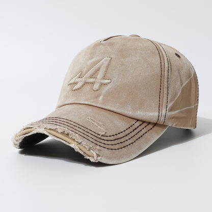 Korean Baseball Cap, New Summer Hat for Men Women, Trendy Brand Letter Cap, UV Protection Streetwear Style
