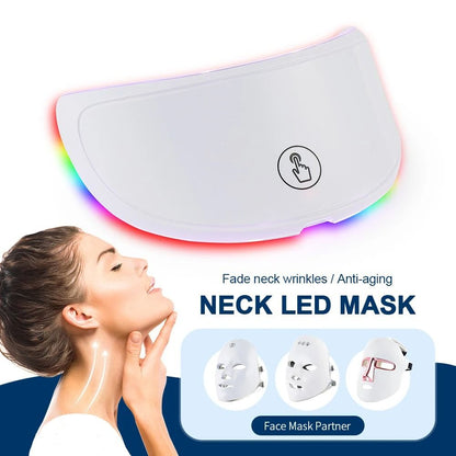 LED Face And Neck Rejuvenation Mask With 7 Light Therapy Modes 5