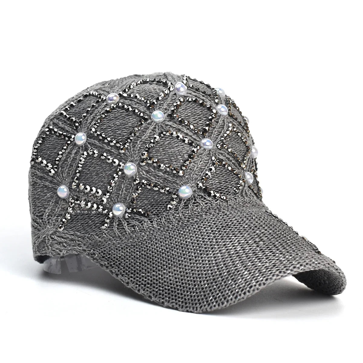 UV Protection Womens Summer Baseball Cap, Adjustable Straw Hat for Outdoor Beach, Casual Sun Hat for Travel and Sports