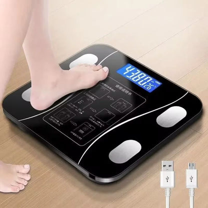 Smart Bluetooth Body Fat Scale With App And USB Charging 9