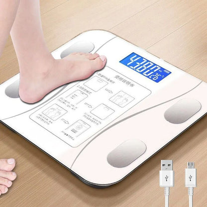 Smart Bluetooth Body Fat Scale With App And USB Charging 8