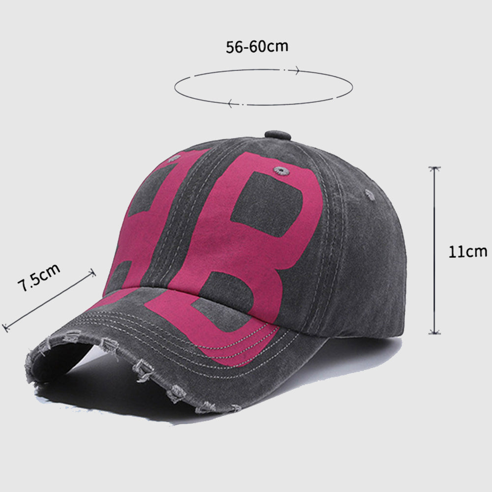 FS Big Letter Baseball Cap for Men, Cotton Luxury Women Hat, Korean Street Hip Hop Summer Cap