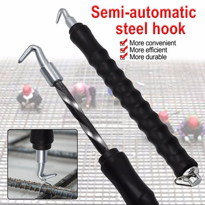 Tie Wire Twister Rebar Straight Hook Automatic Iron Hook For Fence  Construction Durable Hand Tool  1