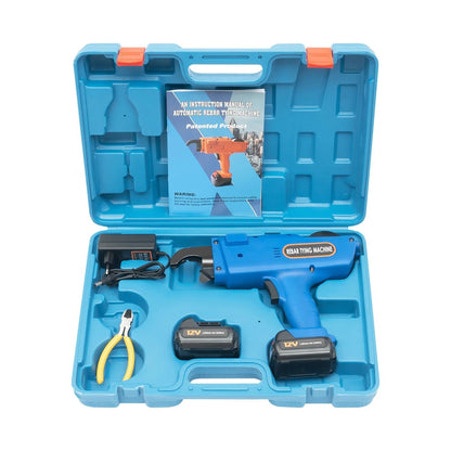Cordless Electric Rebar Tie Machine With Battery For Fast Steel Bar Binding 6