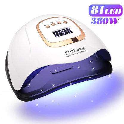 Professional 380W UV LED Nail Lamp For Fast Gel Polish Curing 1