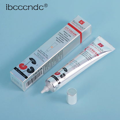 Waterproof Moisturizing CC Cream, Color Correcting Makeup, Centella Asiatica Repair BB Cream, Anti-Sweat Concealer