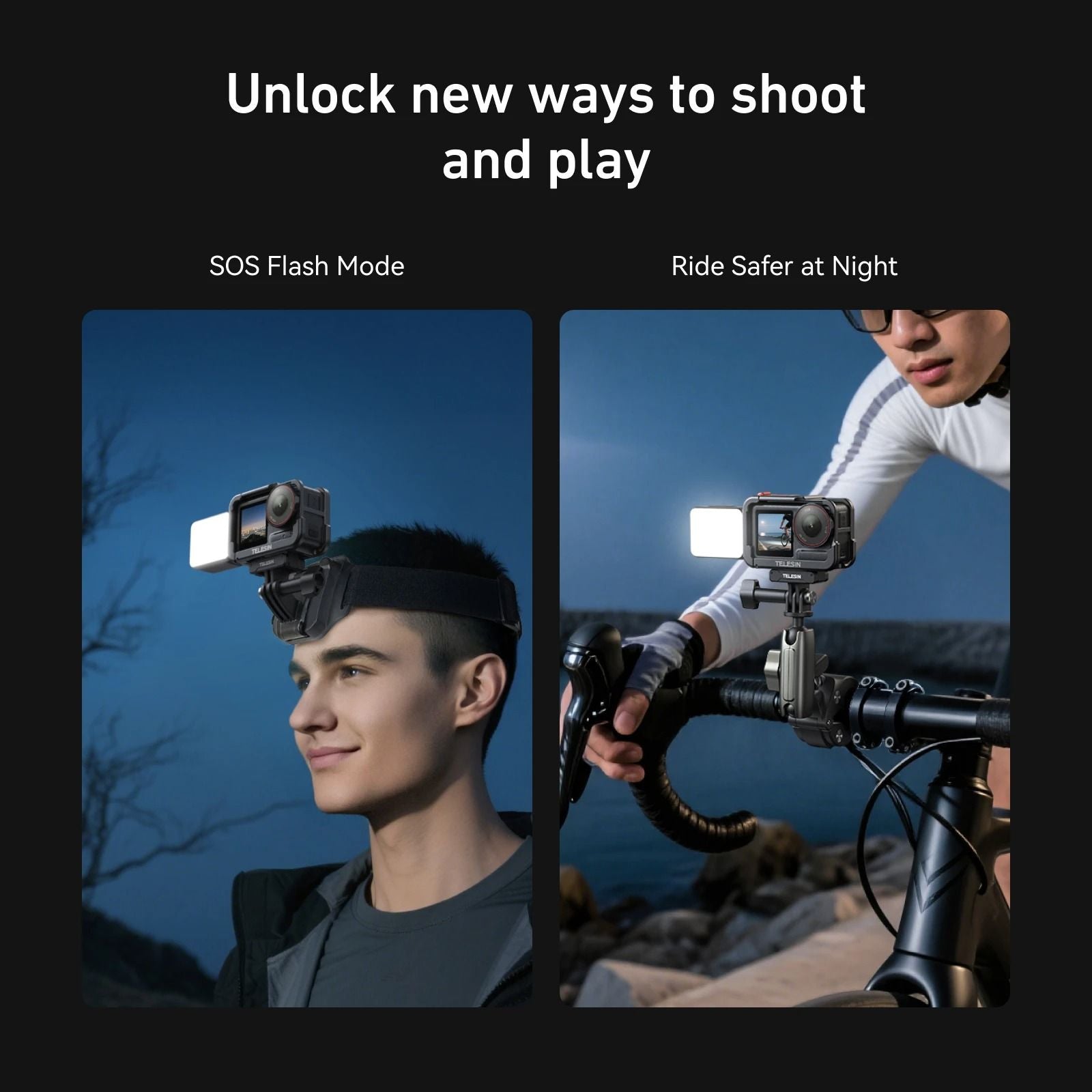 Mini Waterproof Quick Release Fill Light For Action Cameras 6
