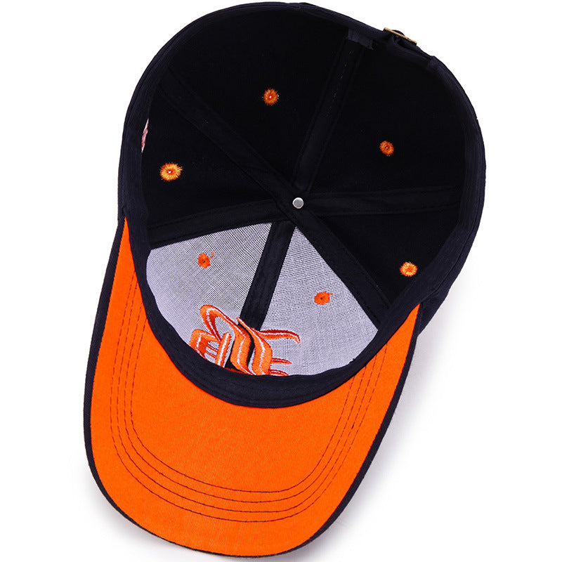 Summer Cotton Baseball Cap for Men Women, Embroidery Snapback Casual Dad Hat, Hip-Hop Cap Visor Sport Gorra Hombre