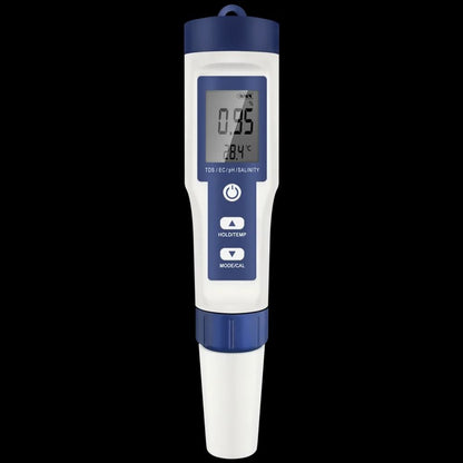 5 In 1 Digital Water Quality Tester For PH TDS EC Salinity And Temperature 7