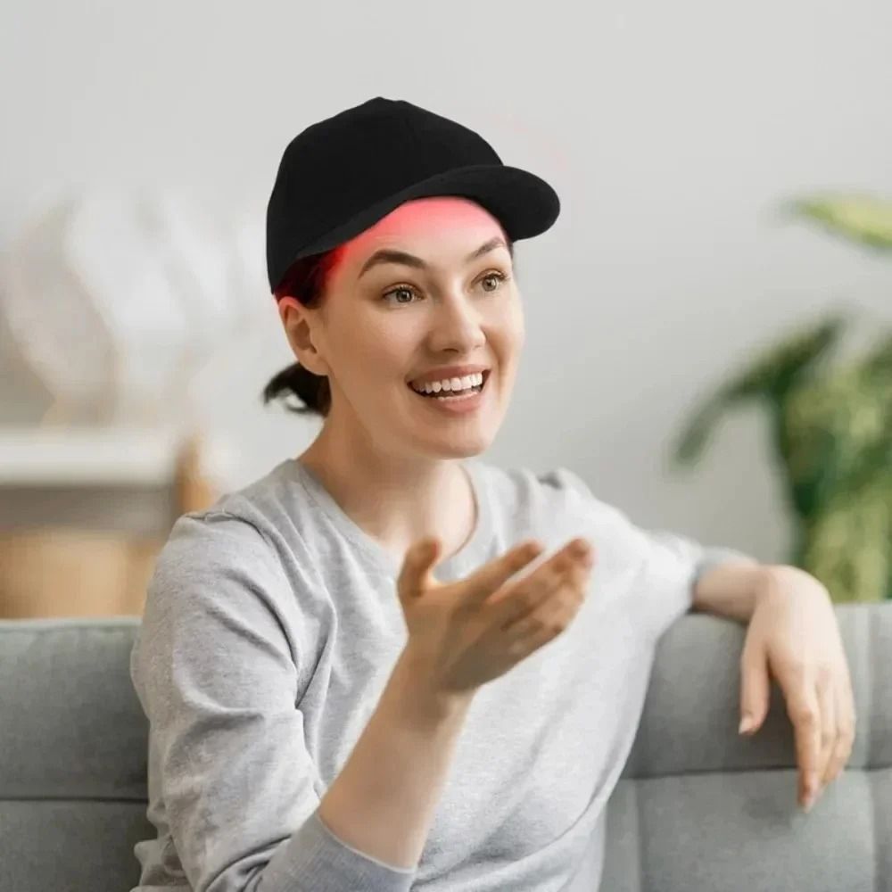 Red Light Therapy Hair Growth Cap With 96 LED Lights For Scalp Stimulation And Regrowth 5