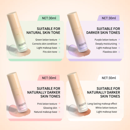 Foundation Magic Color CC Cream, Color Changing Foundation, Liquid Coverage Self-Coloring, Long-Lasting Makeup Base