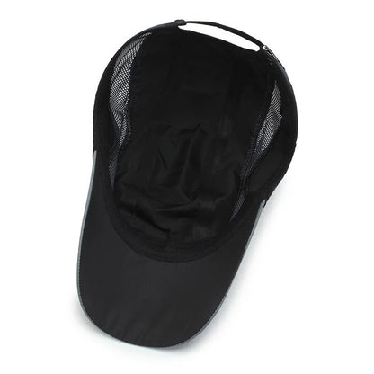 Outdoor Sports Cap Breathable Mesh Hat, New Summer Hat Quick Drying Cap, Lightweight Fashion Spring Baseball Cap