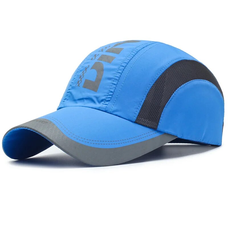 Outdoor Sports Cap Breathable Mesh Hat, New Summer Hat Quick Drying Cap, Lightweight Fashion Spring Baseball Cap