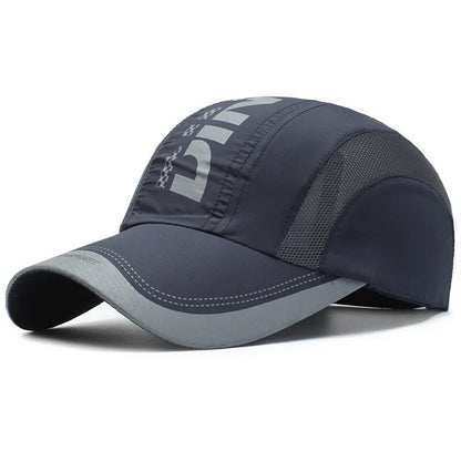 Outdoor Sports Cap Breathable Mesh Hat, New Summer Hat Quick Drying Cap, Lightweight Fashion Spring Baseball Cap