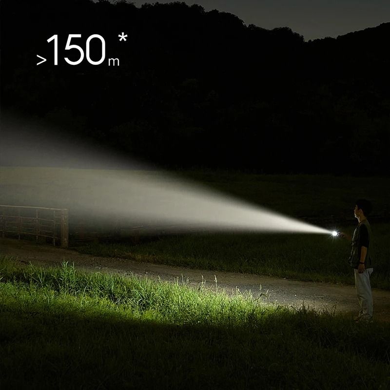 Multifunctional Portable LED Flashlight With 1000 Lumens And 30 Hour Battery Life 2
