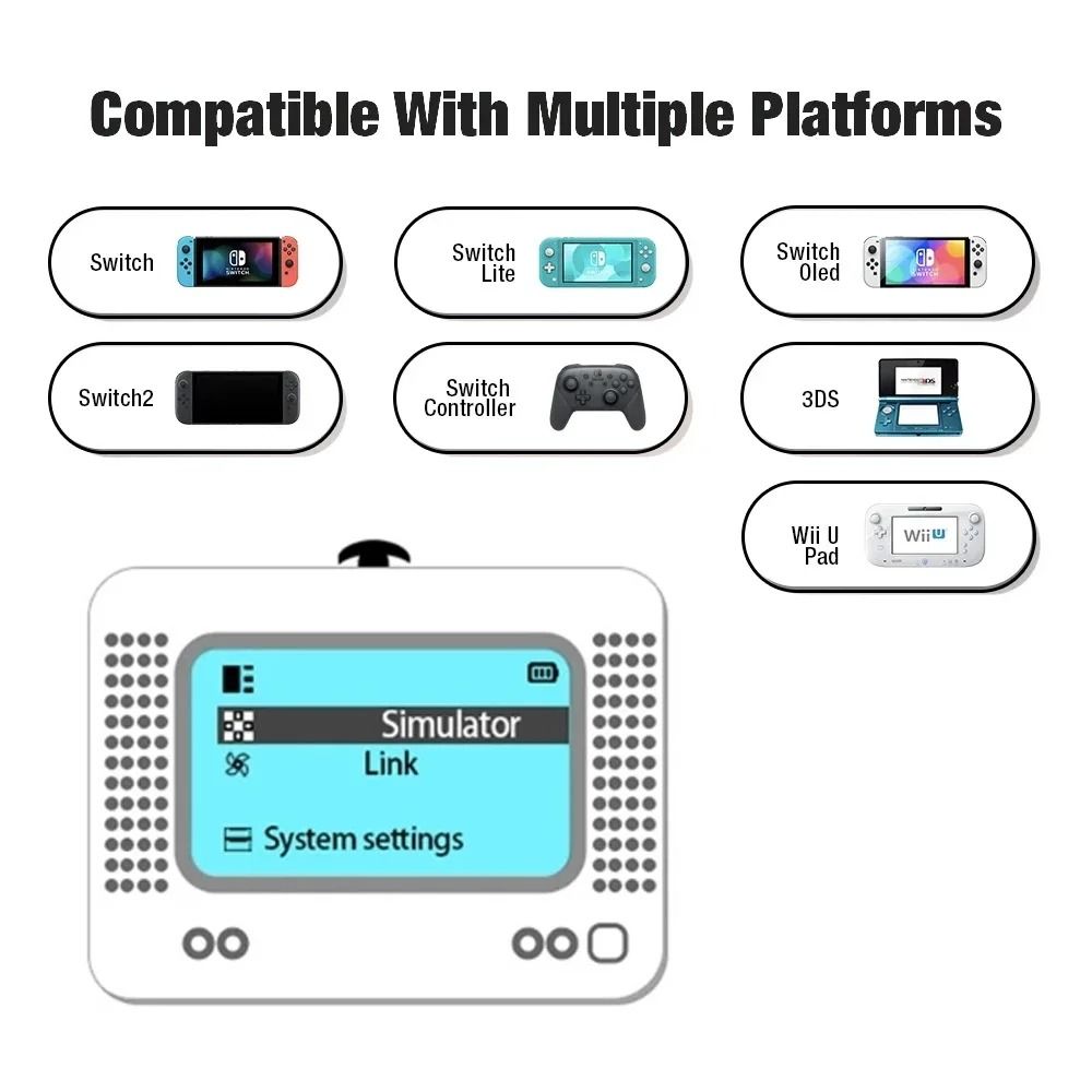 Rechargeable NFC Game Card Emulator For Switch And 3DS Accessories 2