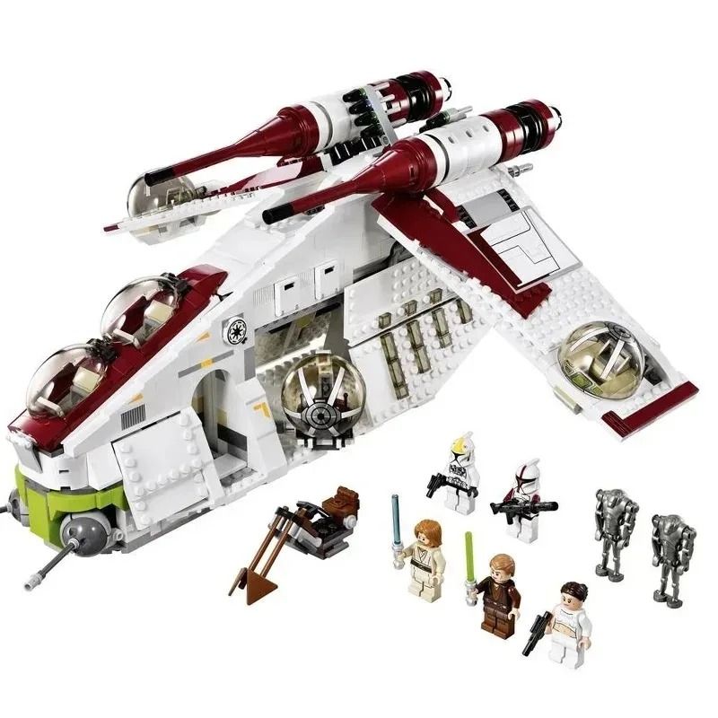 Star Gunship Building Blocks Model Set 1228 Pieces
