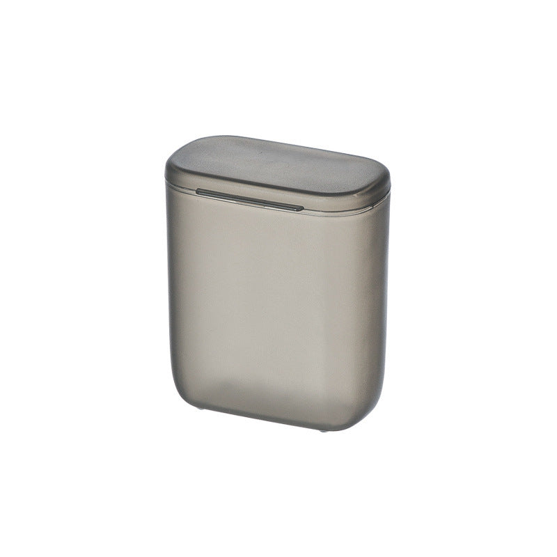 Portable Desktop Data Cable Storage Box Organizer, Travel-Friendly USB Earphone Cord Management for Home, Office