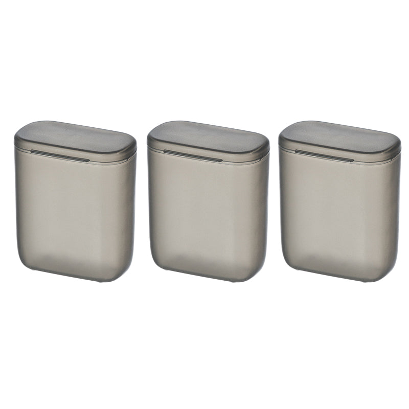 Portable Desktop Data Cable Storage Box Organizer, Travel-Friendly USB Earphone Cord Management for Home, Office