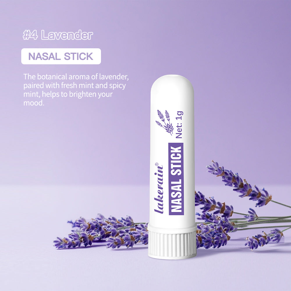 Nasal Stick Portable Cooling Oil, Easy Nasal Inhalation Refreshing Stick, Long Lasting Effect, Energizing Inhaler