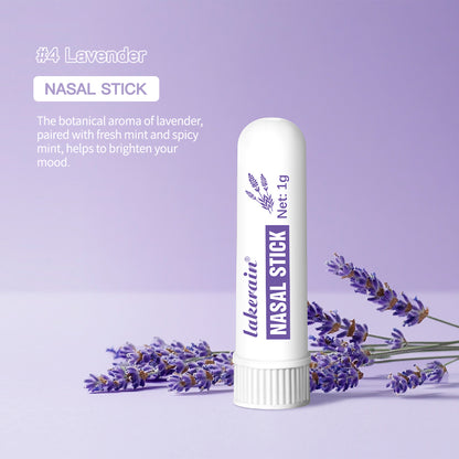 Nasal Stick Portable Cooling Oil, Easy Nasal Inhalation Refreshing Stick, Long Lasting Effect, Energizing Inhaler