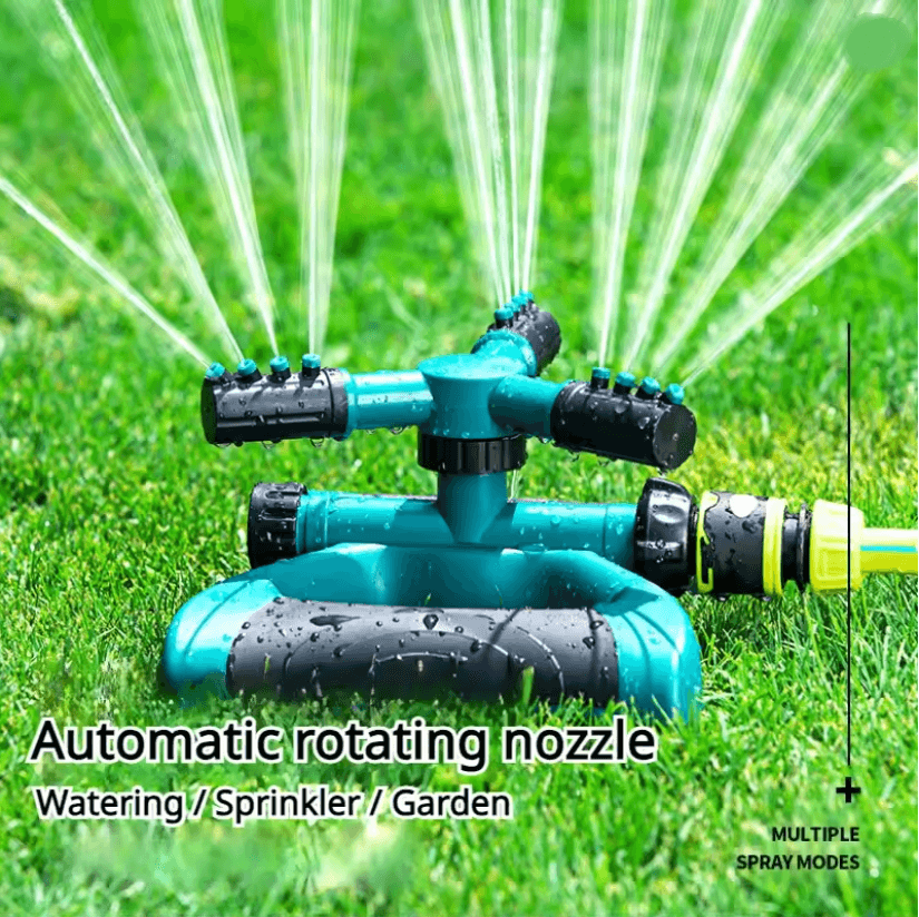 360 Degree Rotating Garden Sprinkler Irrigation Nozzle Set