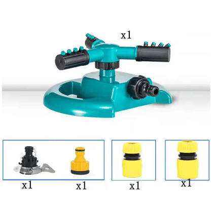 360 Degree Rotating Garden Sprinkler Irrigation Nozzle Set 5