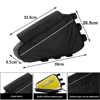 Triangle EBike Battery Frame Bag For 36V 48V 60V 72V Systems 1