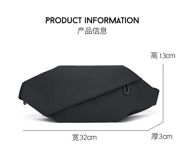 Waterproof Nylon Running Waist Pack For Men 1