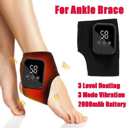 Electric Heated Wrist Brace With Adjustable Hot Compress Vibration And Massage 9