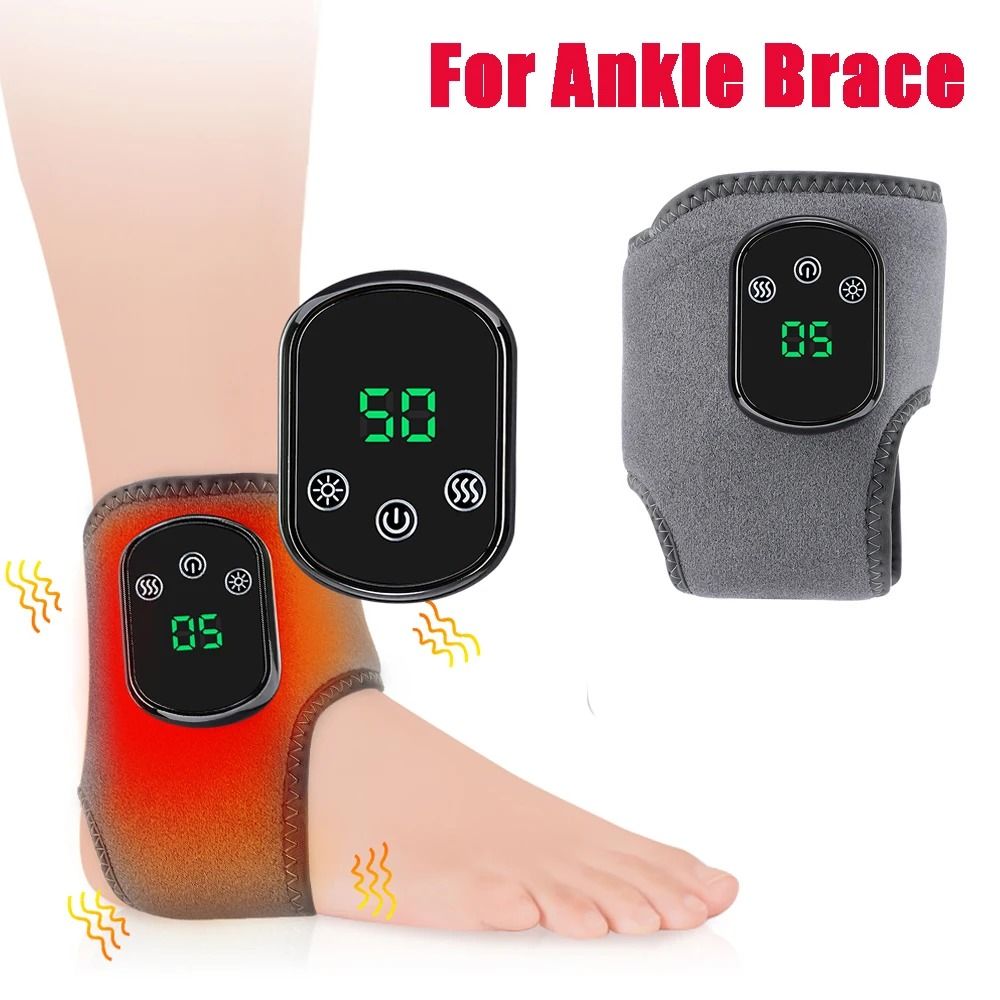 Electric Heated Wrist Brace With Adjustable Hot Compress Vibration And Massage 7