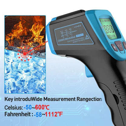 Infrared Thermometer Contactless Laser Temperature Tester 4