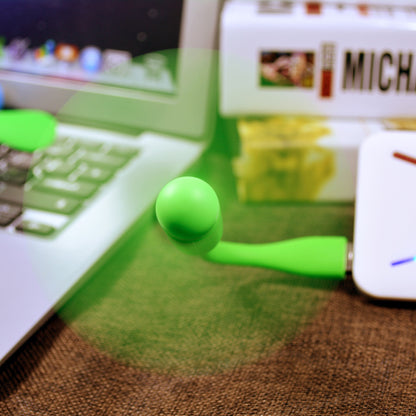 Mini Ventilador LED USB New USB Cooling Fan Electronic Gadgets Portable Flexible Cooler For Laptop  4