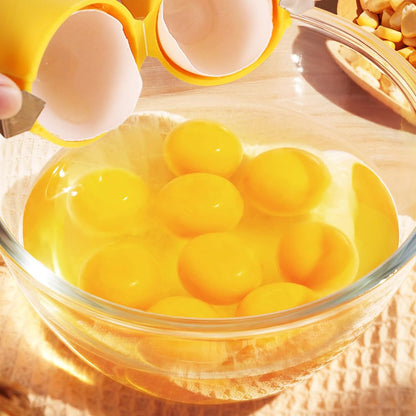 Multifunctional Raw Egg Cutter And Separator Handheld Egg Cracker Easy Open Kitchen Tool For Home C 1