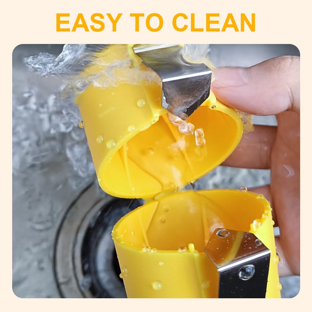 Multifunctional Raw Egg Cutter And Separator Handheld Egg Cracker Easy Open Kitchen Tool For Home C 4