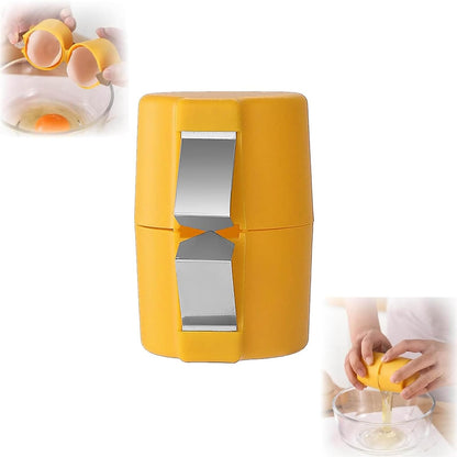 Multifunctional Raw Egg Cutter And Separator Handheld Egg Cracker Easy Open Kitchen Tool For Home C 7