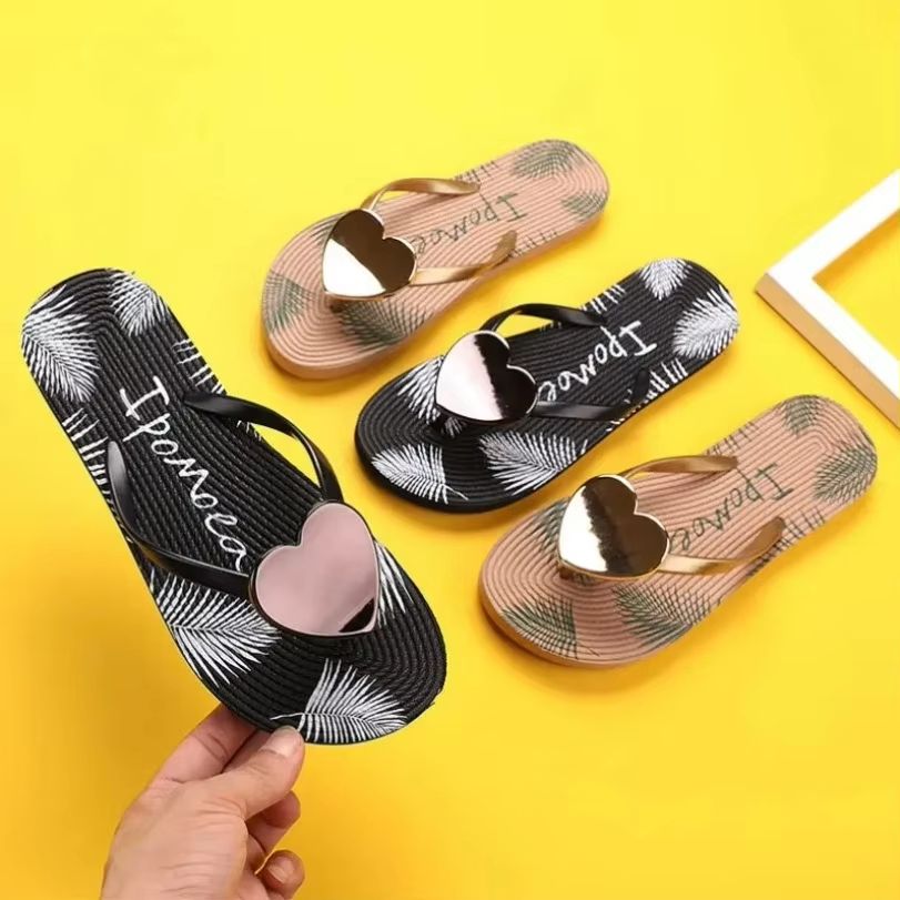 Heart Cloud Slippers Platform EVA Slides 1