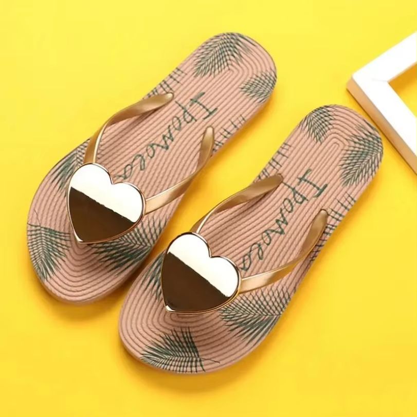 Heart Cloud Slippers Platform EVA Slides 2
