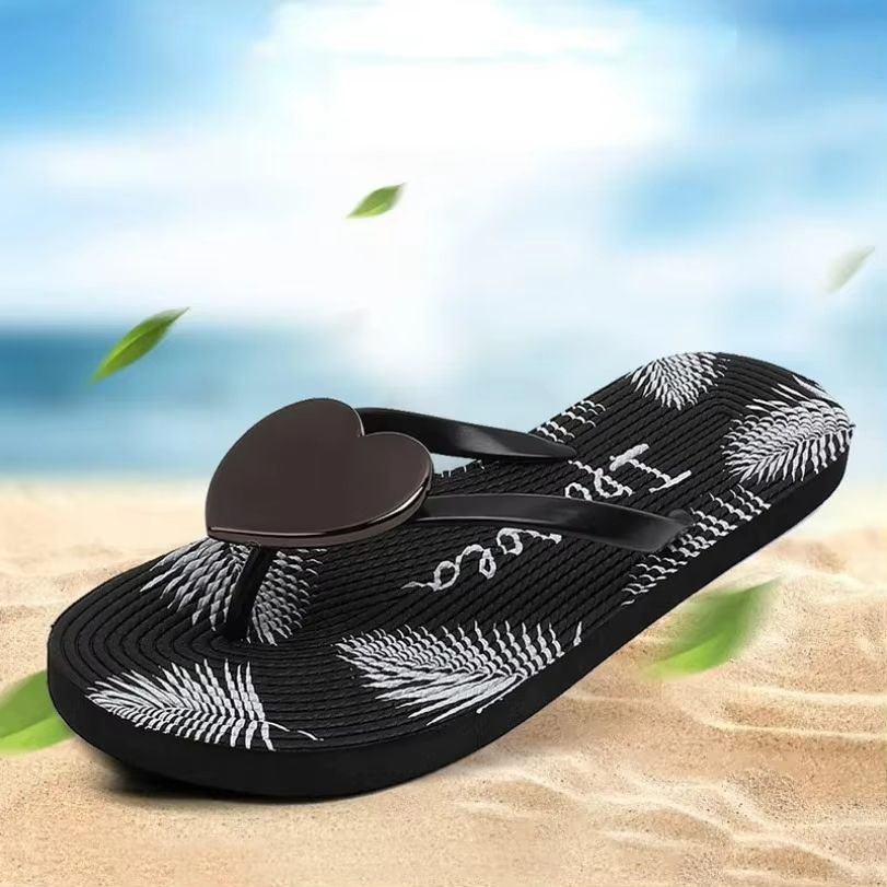 Heart Cloud Slippers Platform EVA Slides 3