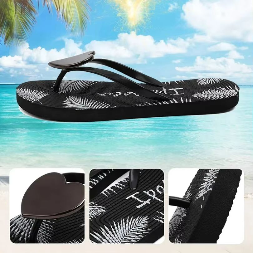 Heart Cloud Slippers Platform EVA Slides 4