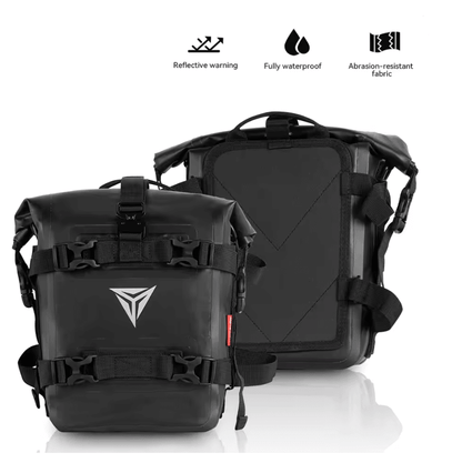 Waterproof Motorcycle Saddle Tool Bag for Crash Bar Side Mount 8L