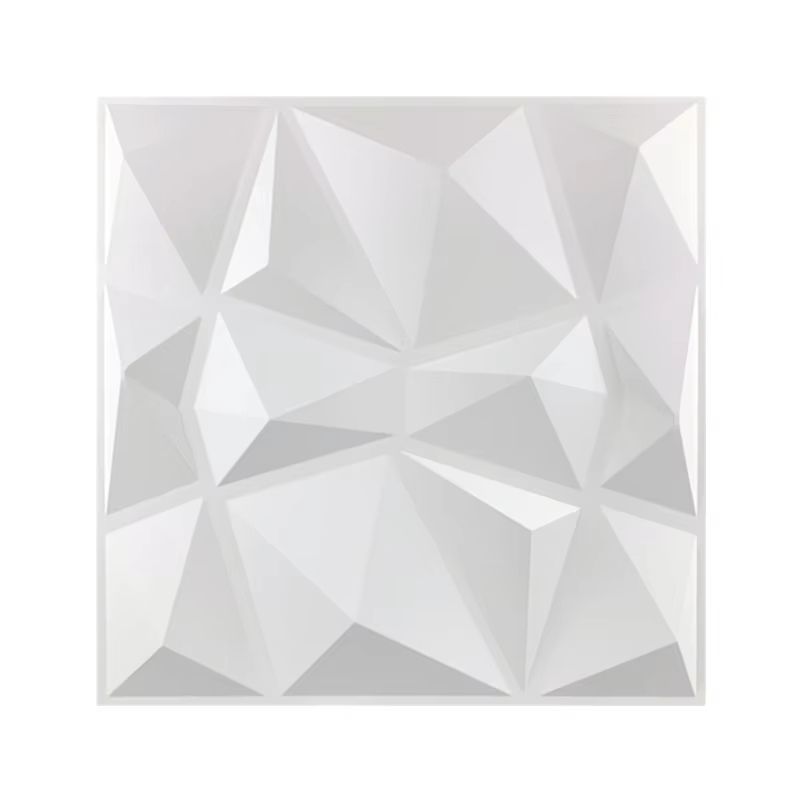 DiamondWave 30x30cm PVC 3D Diamond Textured Wall Panels 10 Pack 9