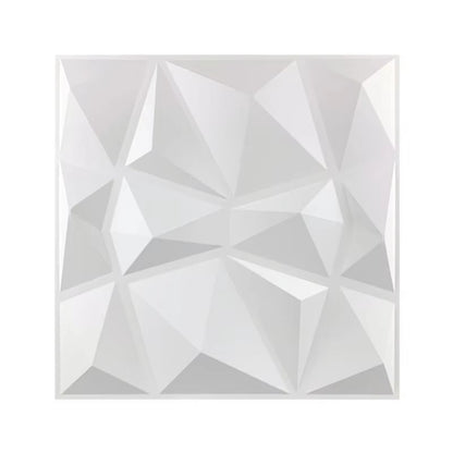 DiamondWave 30x30cm PVC 3D Diamond Textured Wall Panels 10 Pack 9