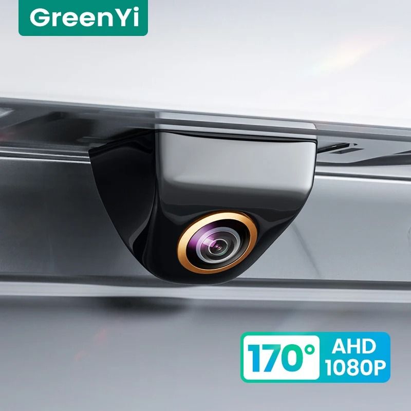 GreenYi Full HD Night Vision Car Rear View Camera 170 Degree Fisheye Parking Camera