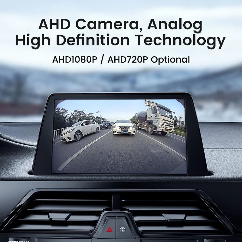 GreenYi Full HD Night Vision Car Rear View Camera 170 Degree Fisheye Parking Camera 3